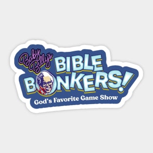 Baby Billy's Bible Bonkers Sticker